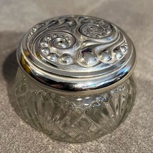 Vintage Avon Cold Cream Lidded Jar, EUC